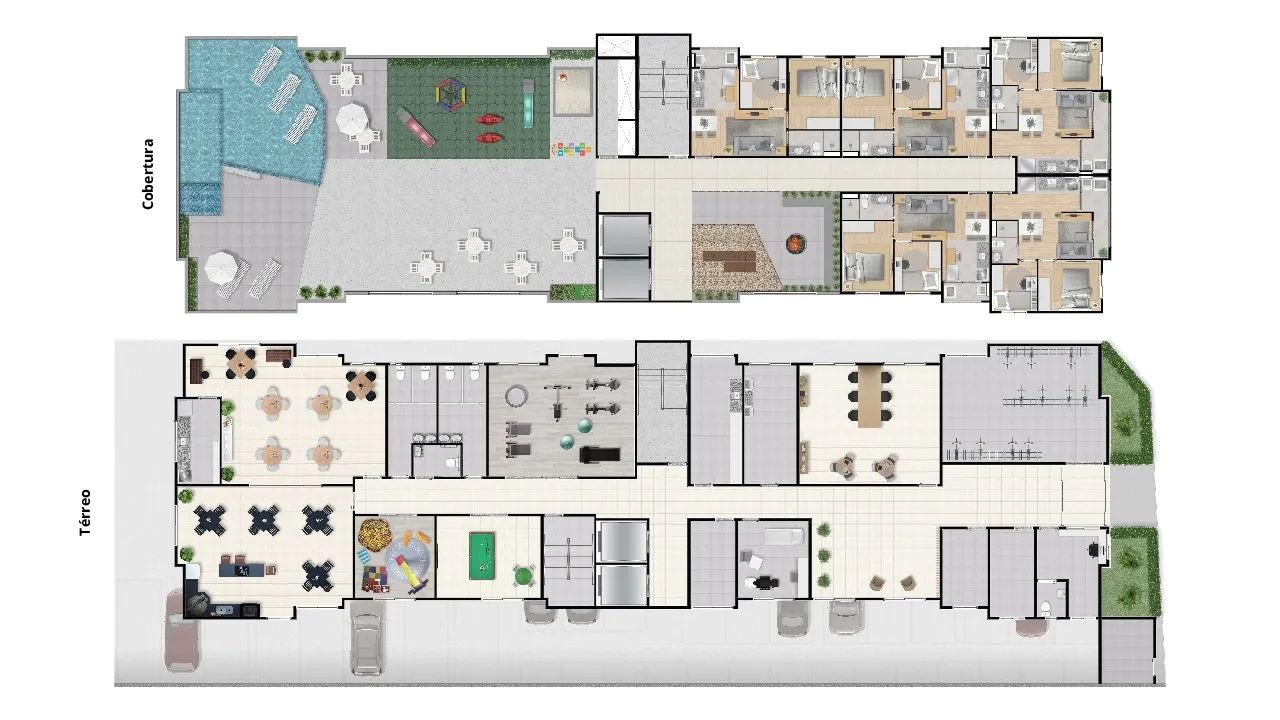 Apartamento à venda com 36m², 2 quartos sem vaga - 9
