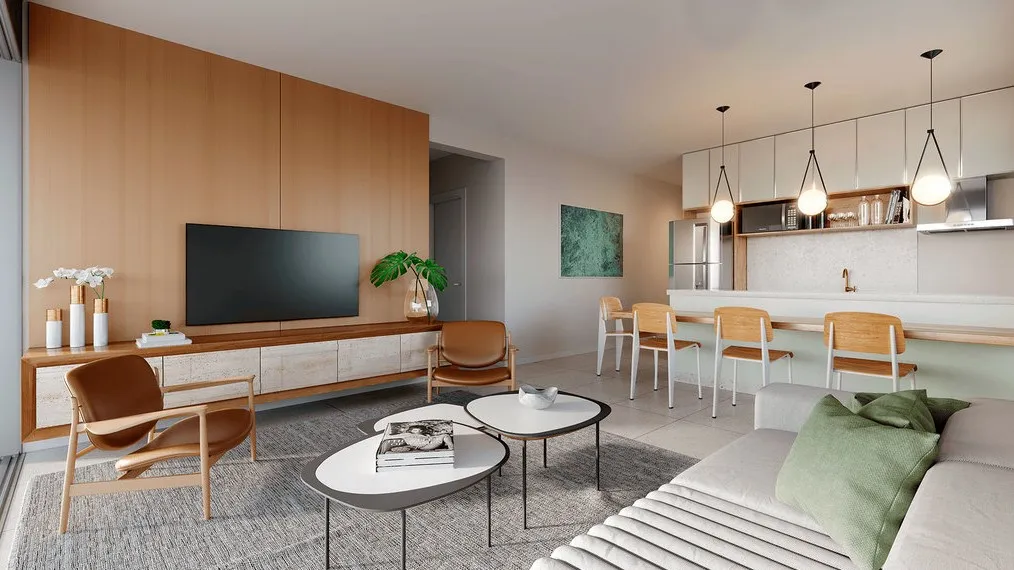 Apartamento à venda com 79m², 1 quarto com vaga - 2