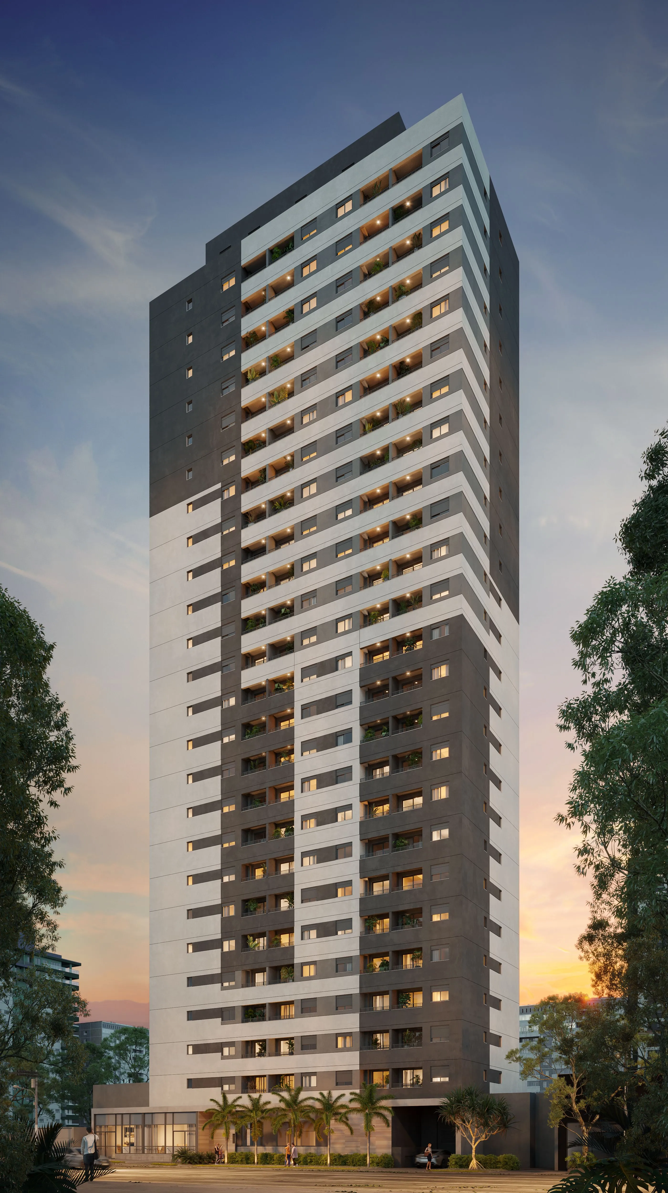 Apartamento à venda com 26m², 1 quarto sem vaga - 8