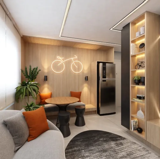 Apartamento à venda com 32m², 2 quartos sem vaga - 4