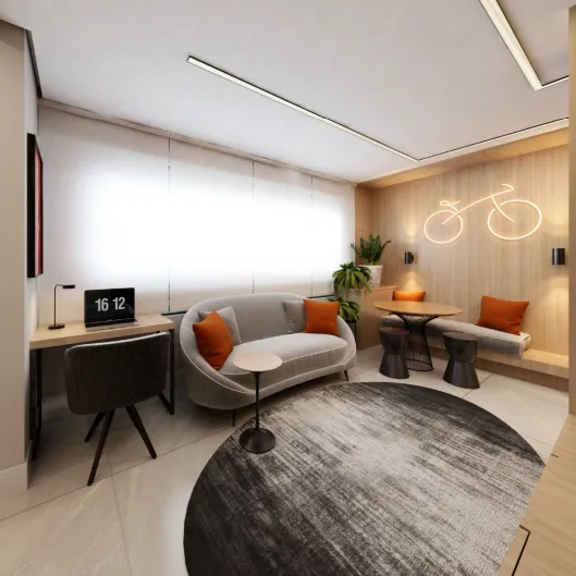 Apartamento à venda com 32m², 2 quartos sem vaga - 5