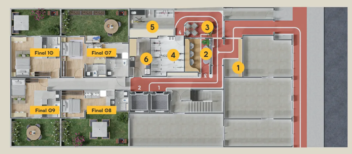 Apartamento à venda com 32m², 2 quartos sem vaga - 9