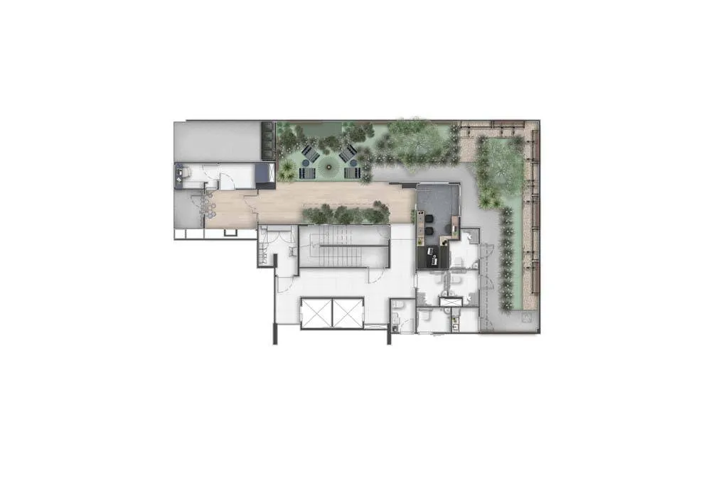 Apartamento à venda com 37m², 1 quarto sem vaga - 35