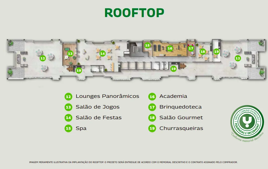 Apartamento à venda com 39m², 2 quartos com vaga - 15