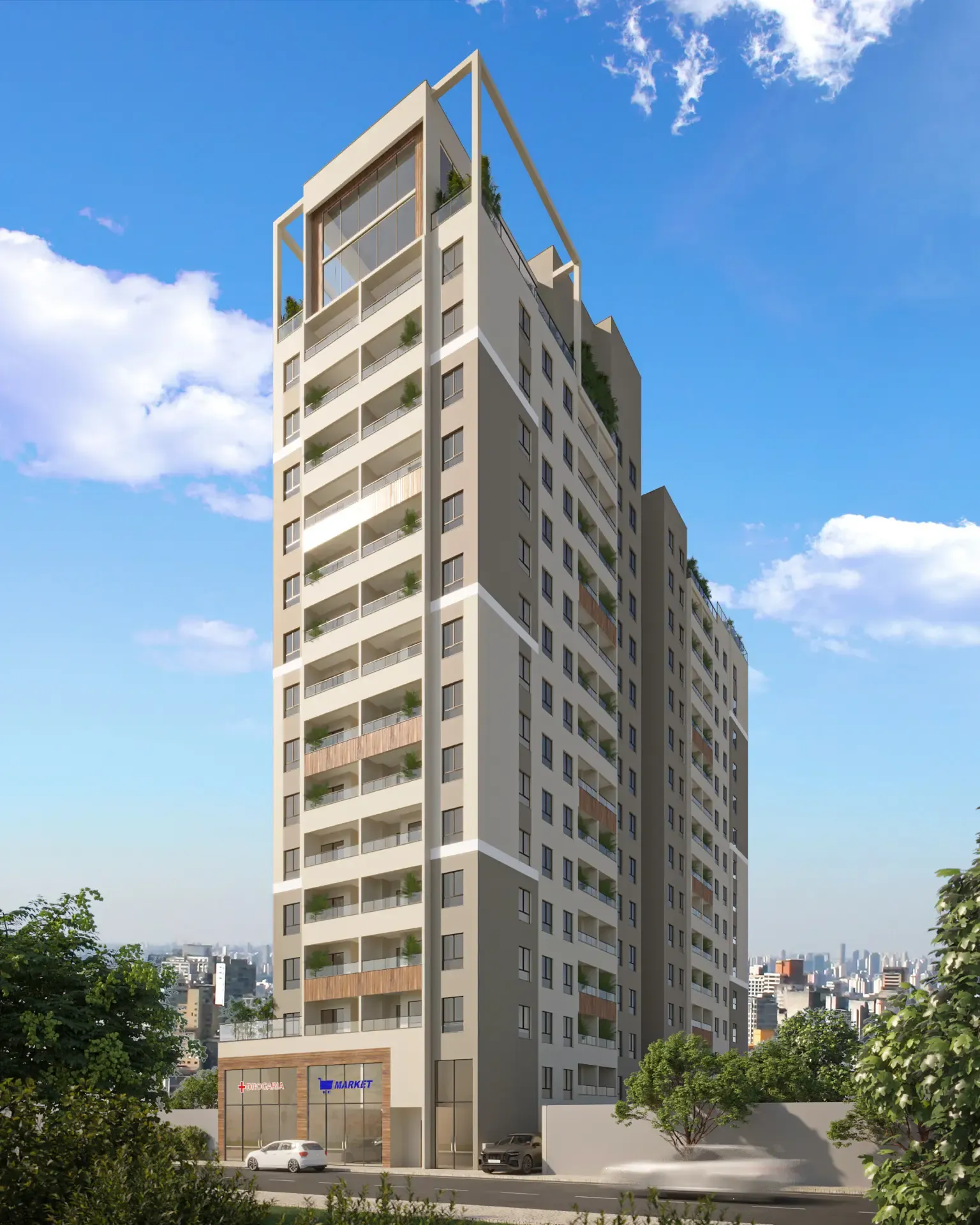 Apartamento à venda com 37m², 2 quartos sem vaga - 2