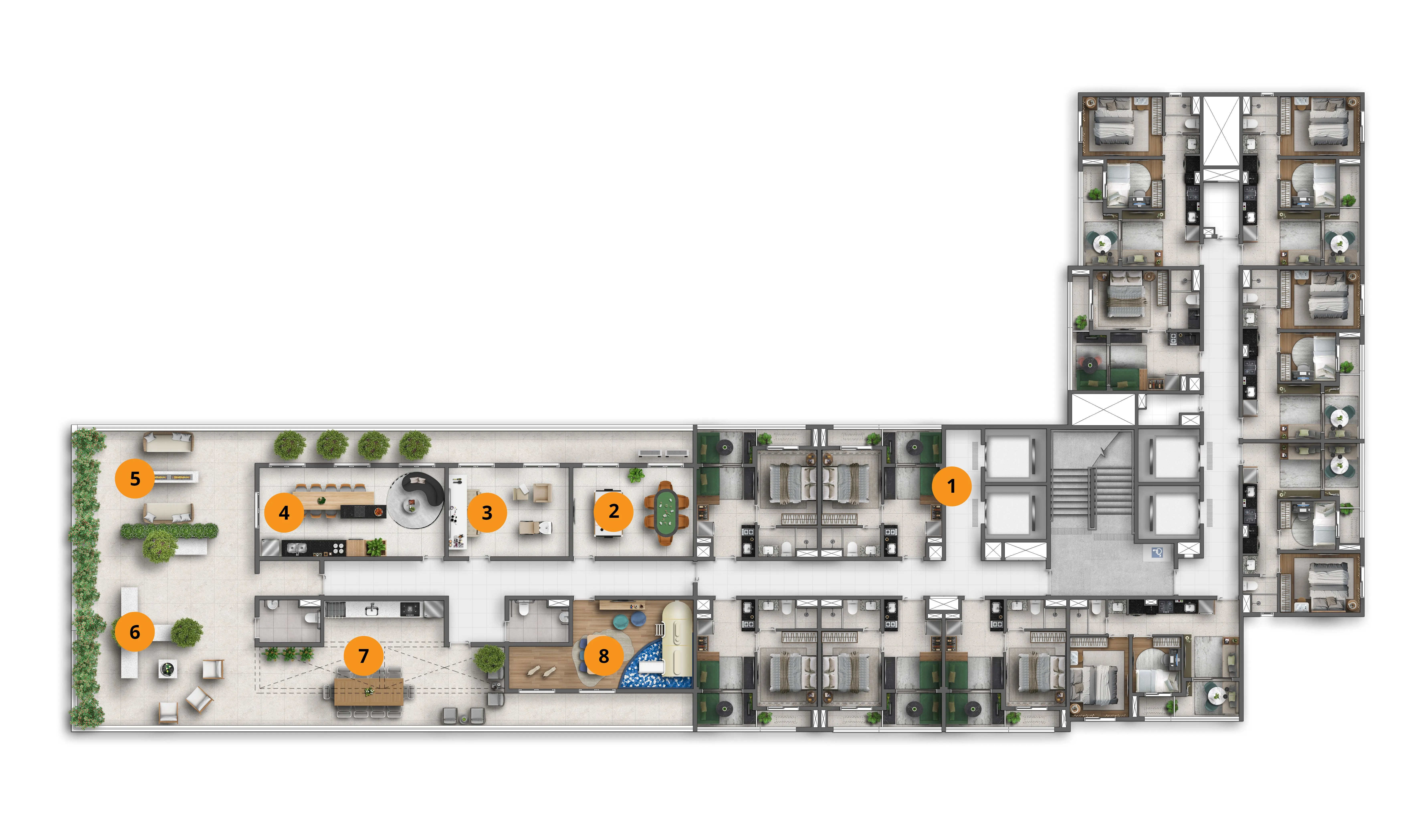 Apartamento à venda com 40m², 2 quartos sem vaga - 19