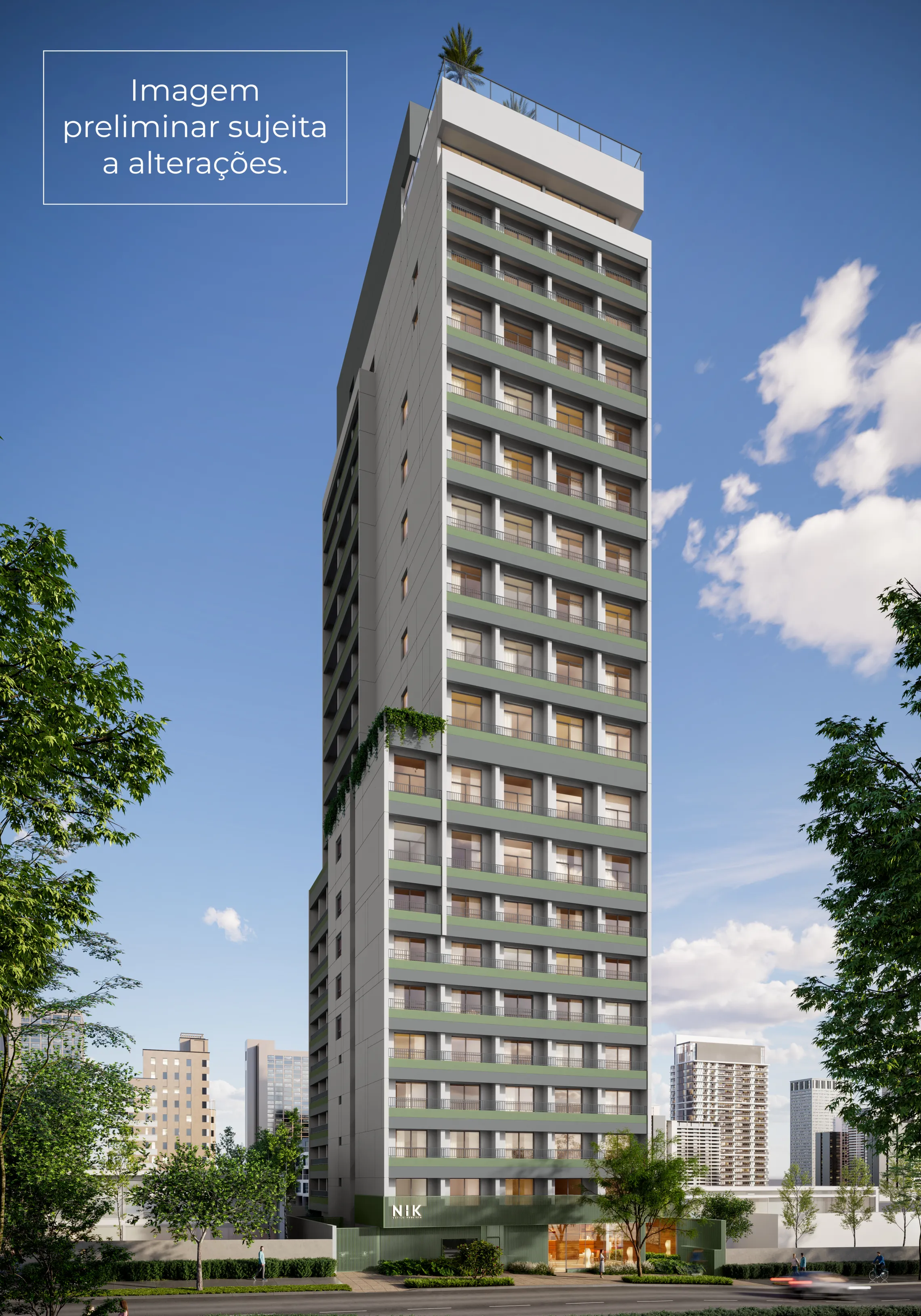 Apartamento à venda com 31m², 1 quarto sem vaga - 14