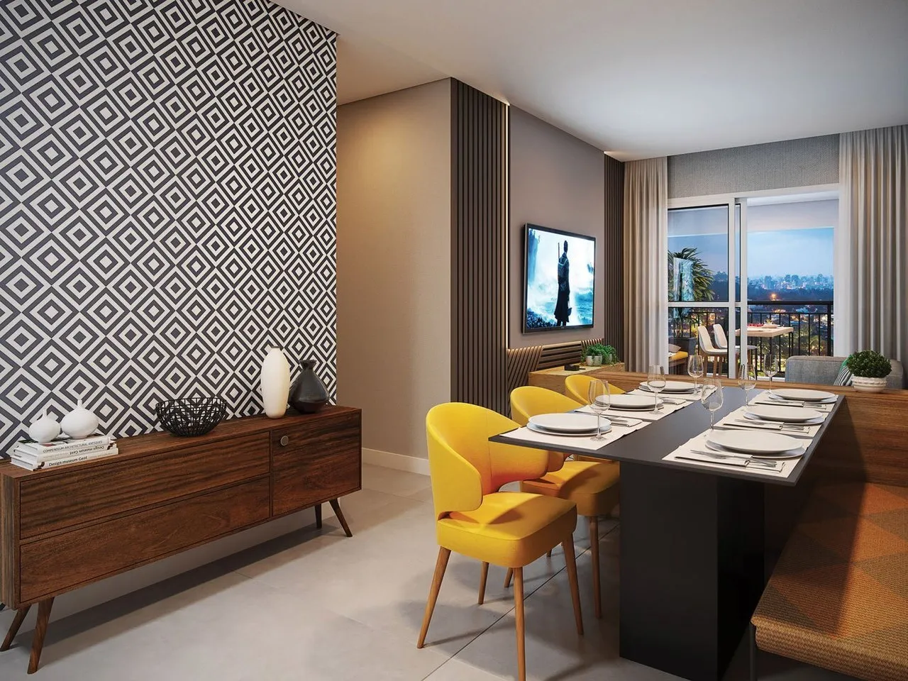 Apartamento à venda com 80m², 2 quartos com vaga - 1