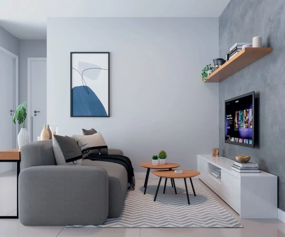 Apartamento à venda com 44m², 2 quartos com vaga - 1