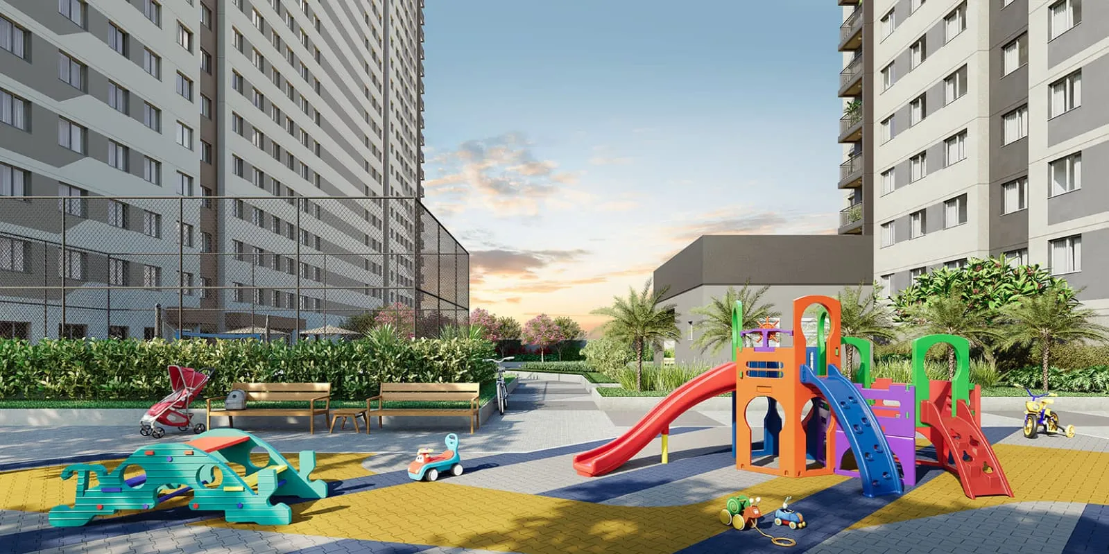 Apartamento à venda com 34m², 1 quarto sem vaga - 19