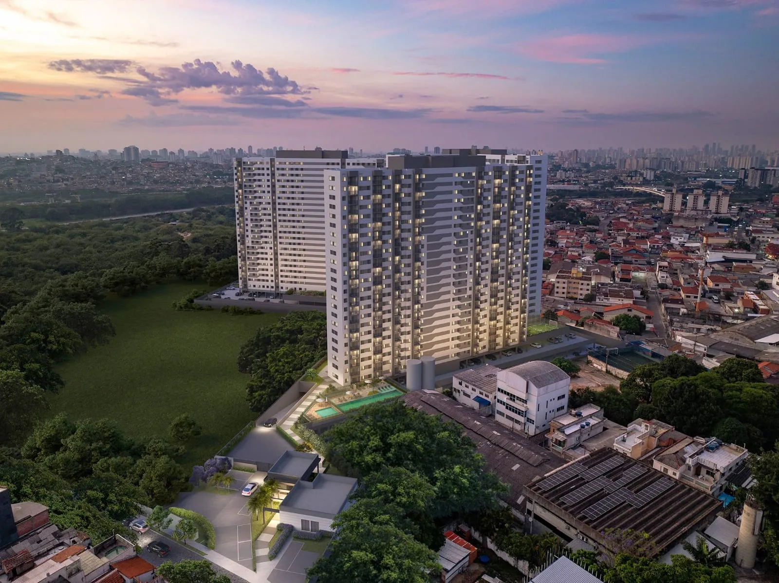 Apartamento à venda com 34m², 1 quarto sem vaga - 26