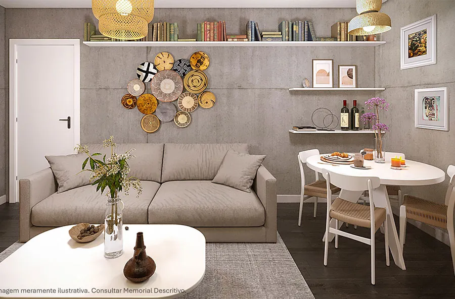 Apartamento à venda com 38m², 2 quartos com vaga - 4