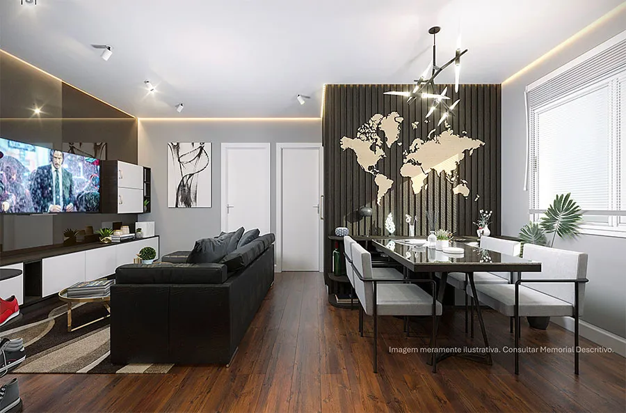 Apartamento à venda com 38m², 2 quartos com vaga - 7