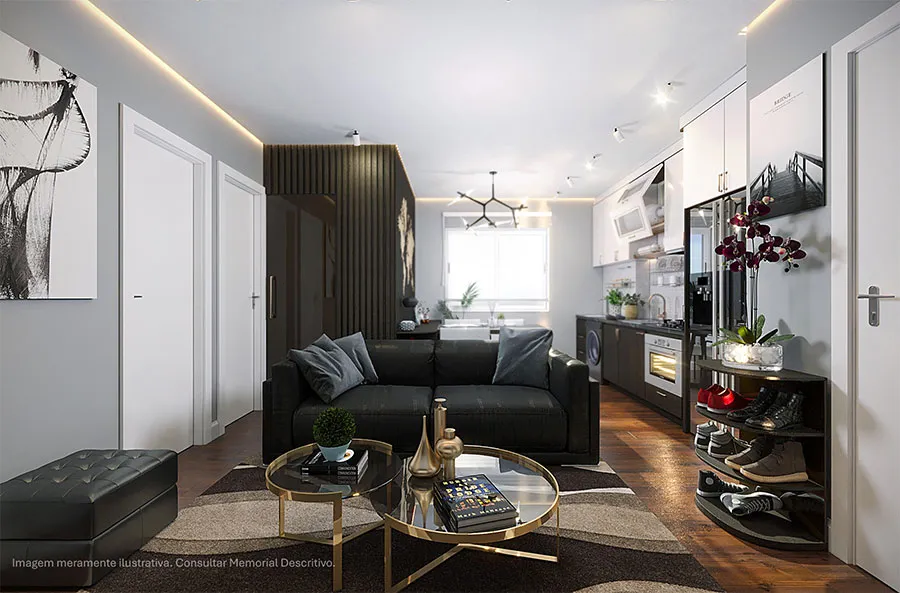 Apartamento à venda com 38m², 2 quartos com vaga - 9