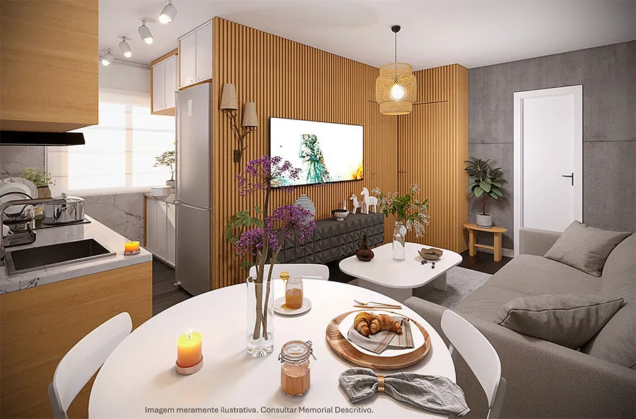 Apartamento à venda com 38m², 2 quartos com vaga - 6