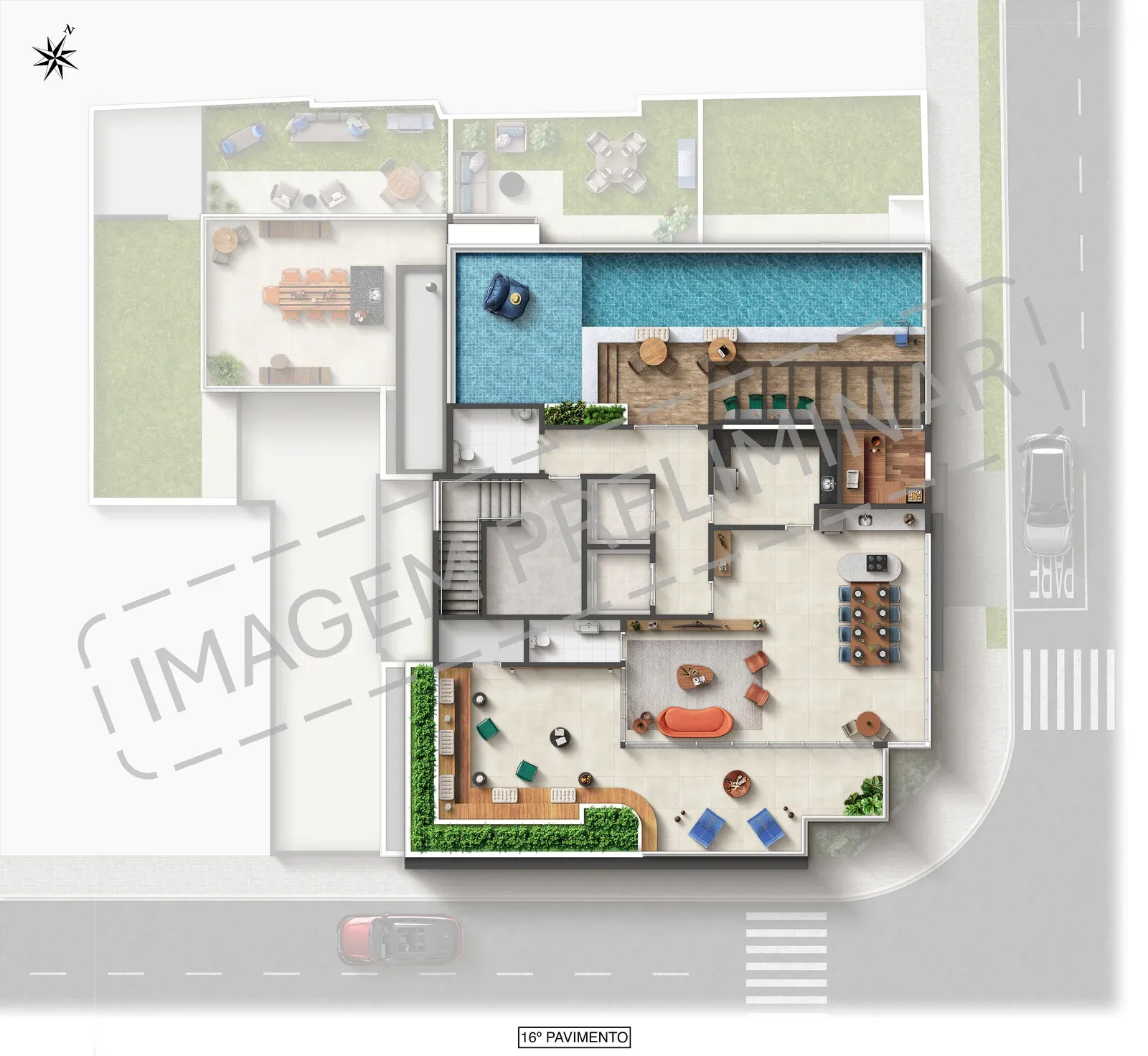 Apartamento à venda com 29m², 1 quarto sem vaga - 16