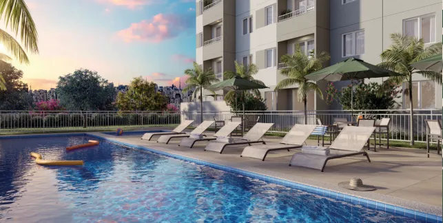 Apartamento à venda com 43m², 2 quartos sem vaga - 0