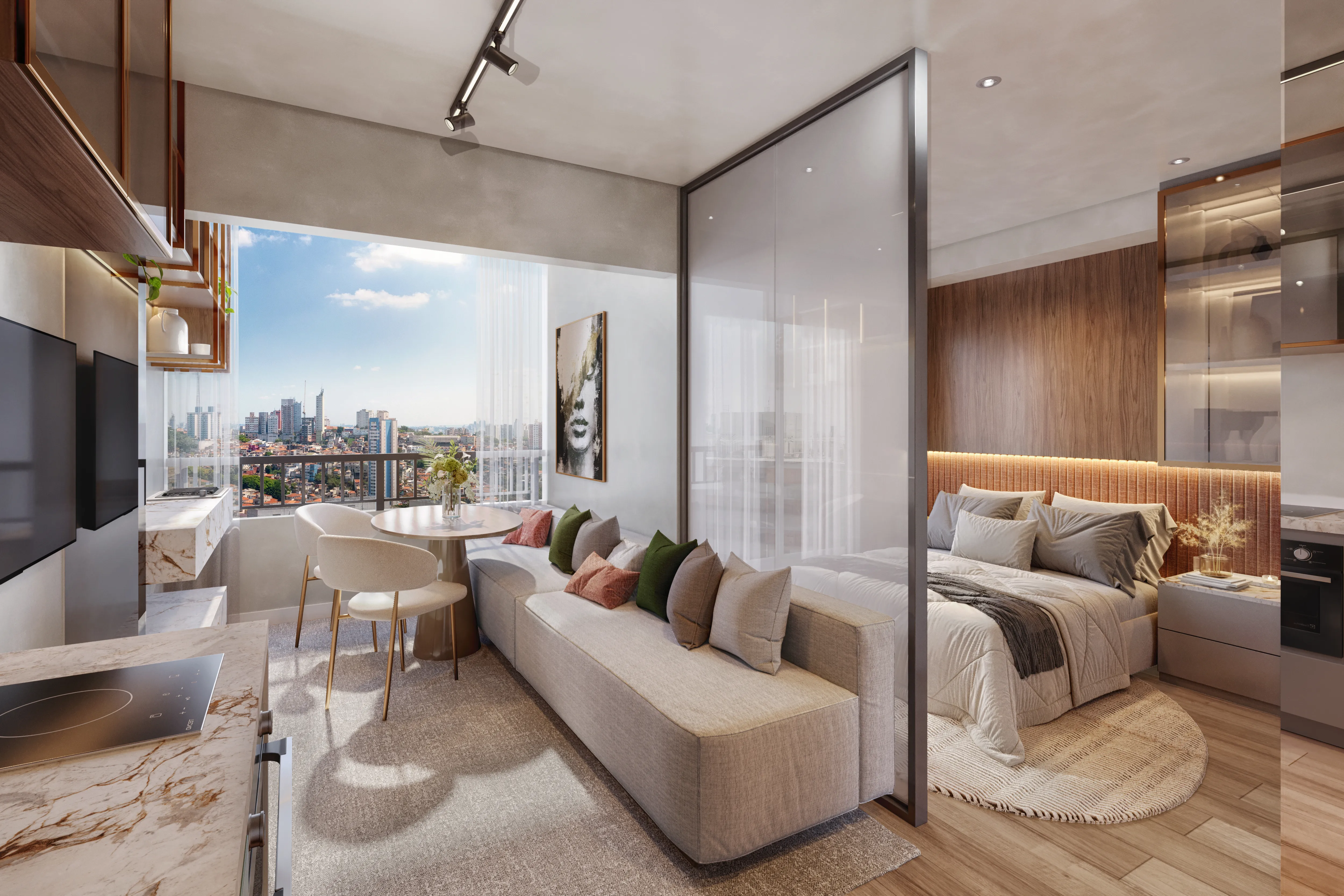 Studio à venda com 26m², 0 quartos sem vaga - 1