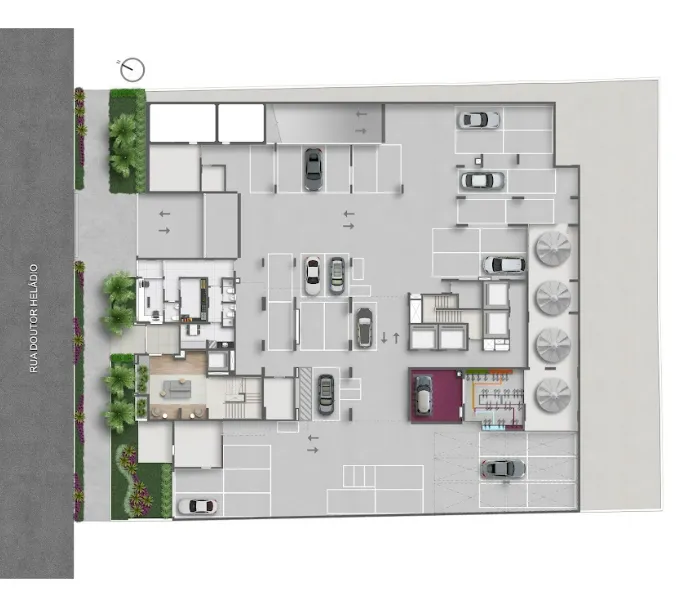 Apartamento à venda com 26m², 1 quarto sem vaga - 23