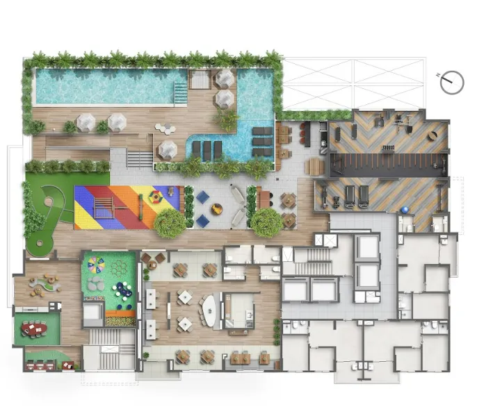 Apartamento à venda com 26m², 1 quarto sem vaga - 24