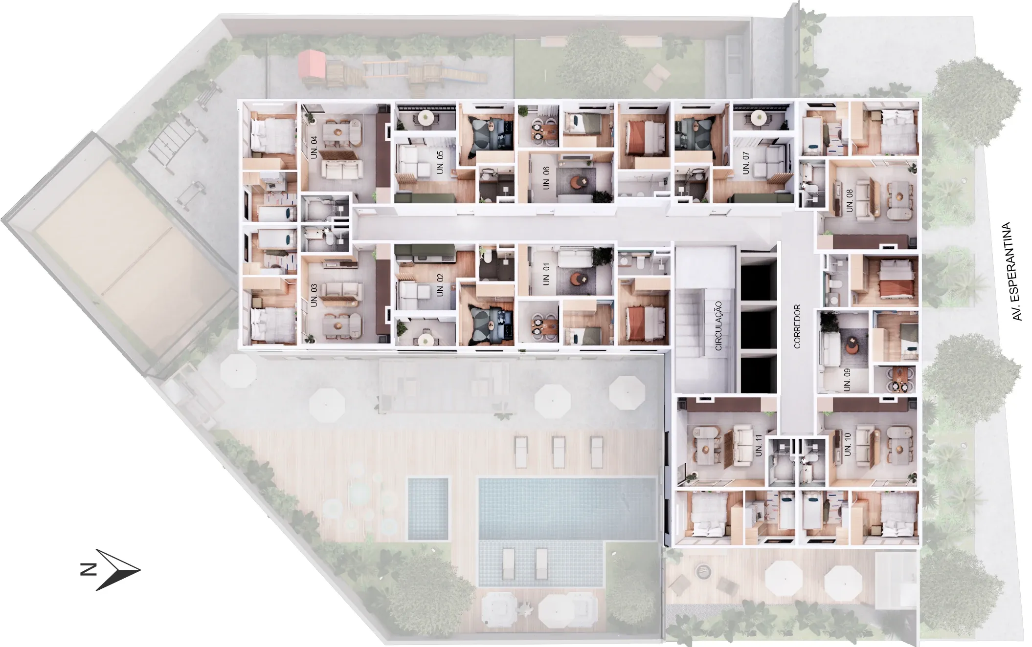 Apartamento à venda com 36m², 2 quartos sem vaga - 19