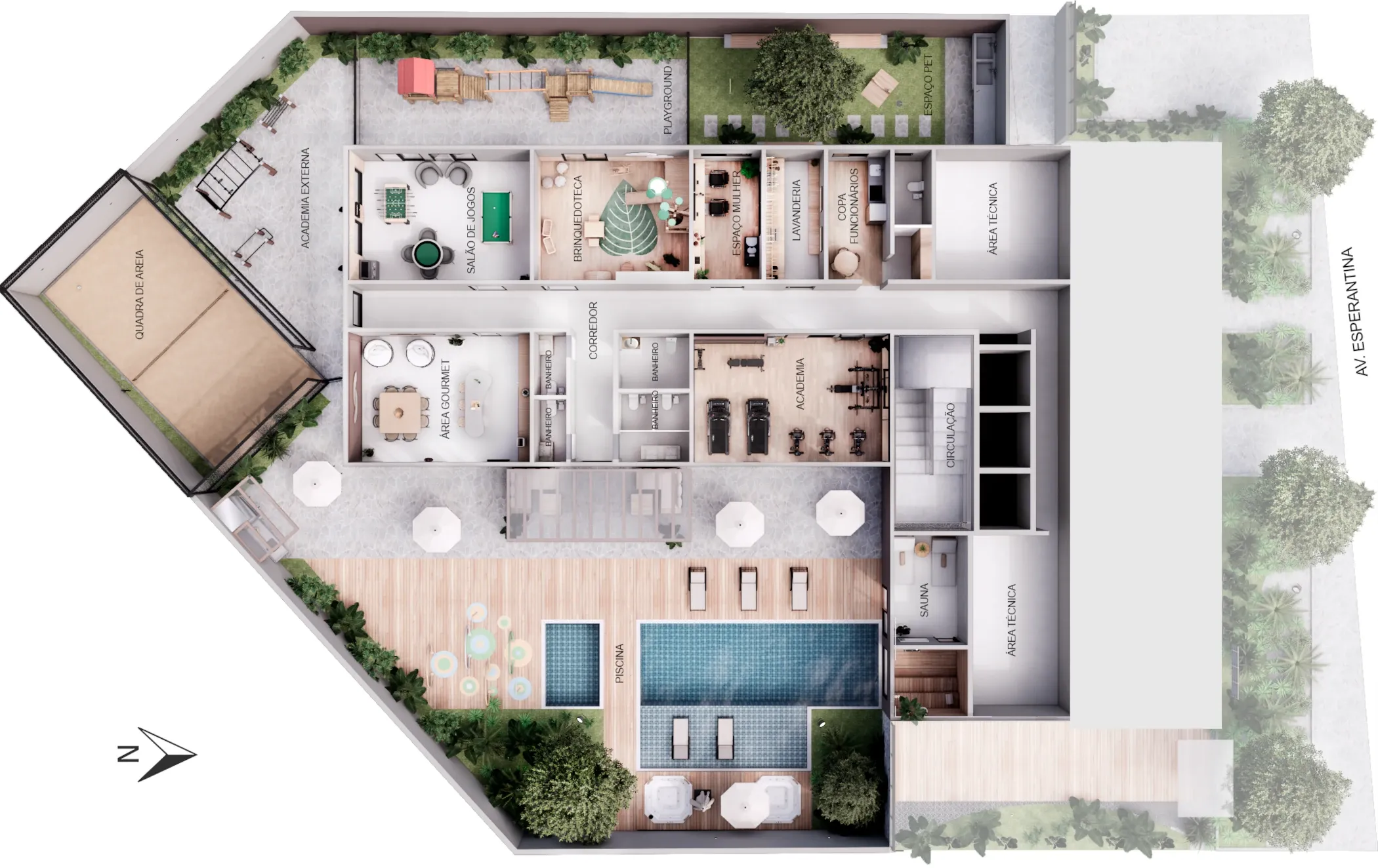 Apartamento à venda com 36m², 2 quartos sem vaga - 17