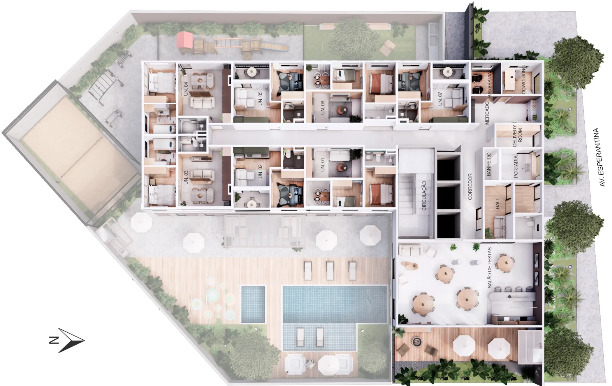 Apartamento à venda com 36m², 2 quartos sem vaga - 18