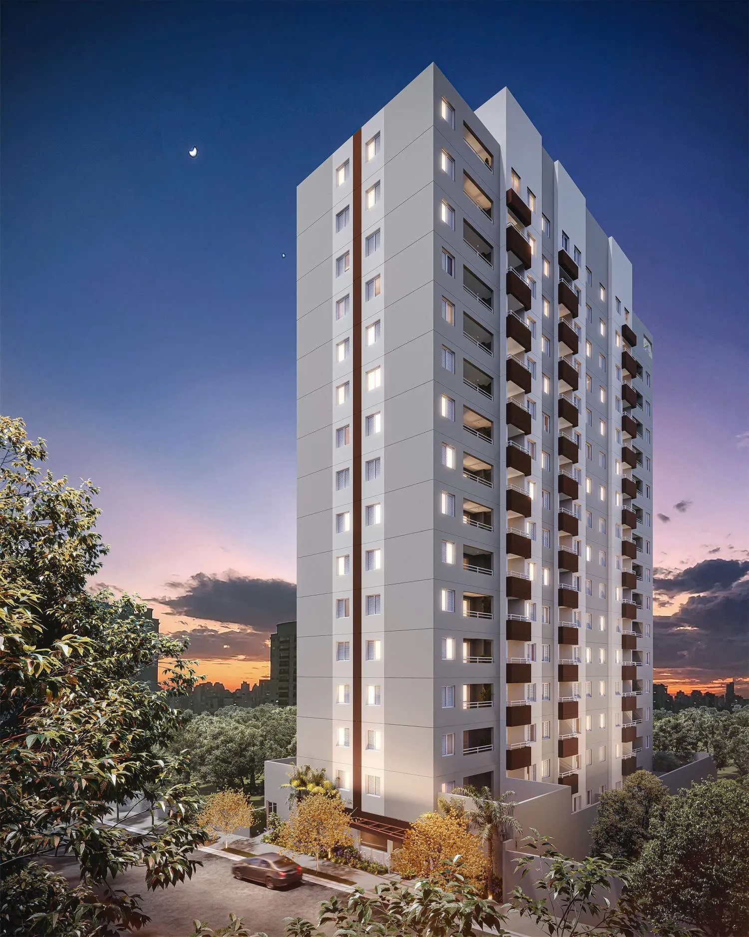 Apartamento à venda com 36m², 2 quartos sem vaga - 1