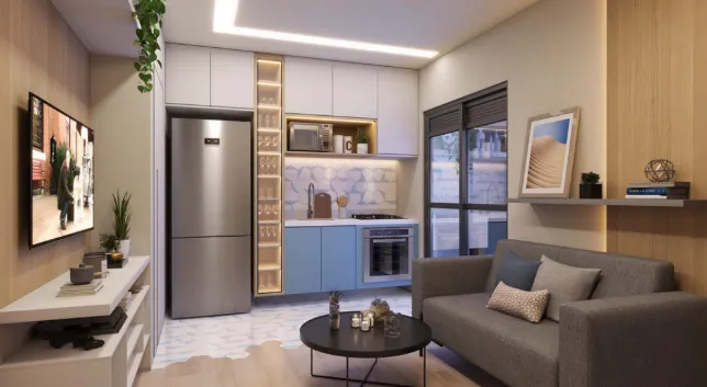 Apartamento à venda com 36m², 2 quartos sem vaga - 0