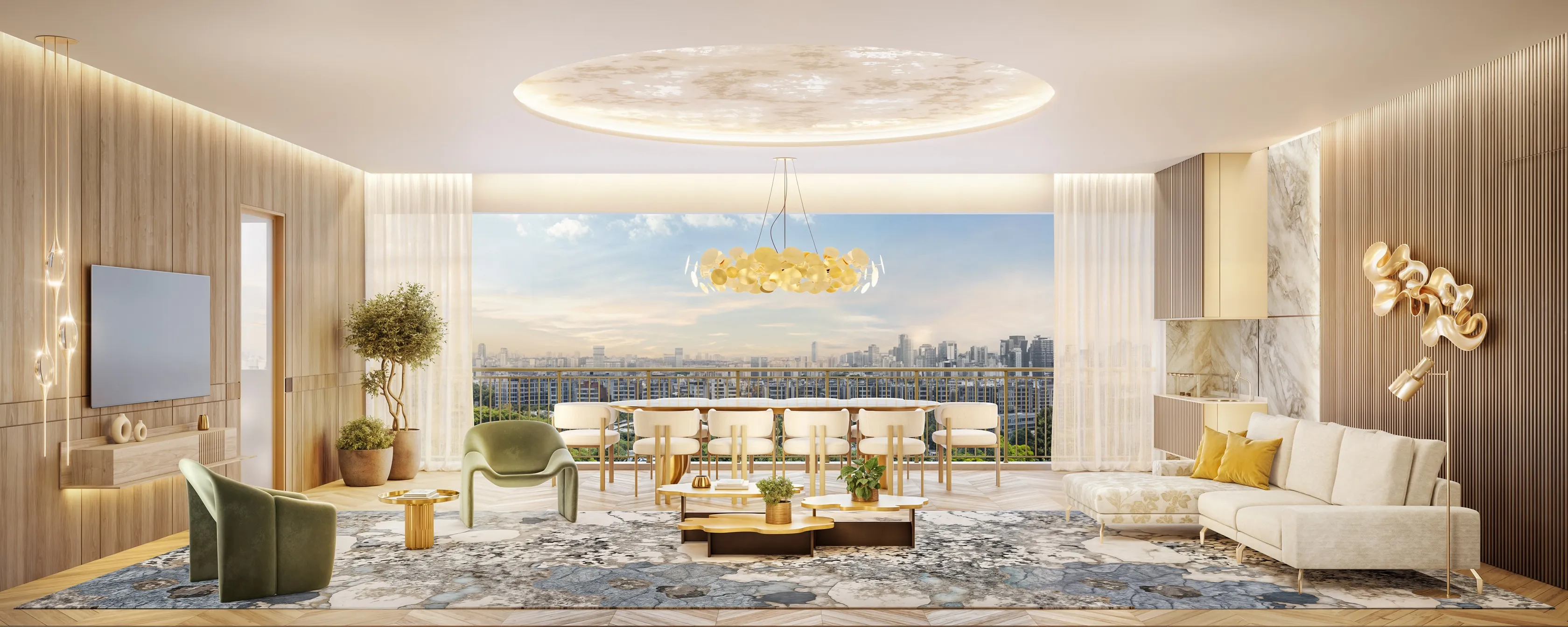 Apartamento à venda com 178m², 3 quartos com vaga - 1