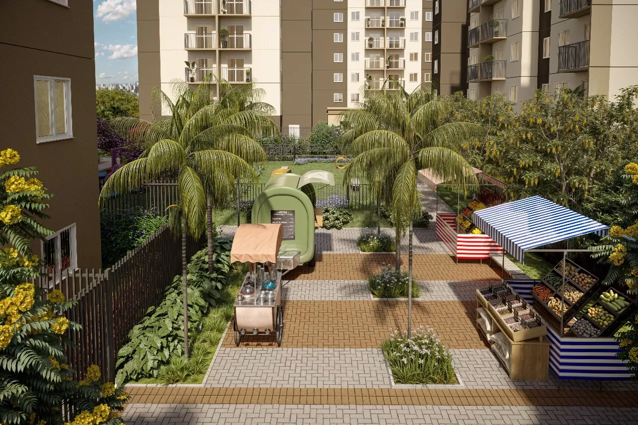 Apartamento à venda com 37m², 2 quartos sem vaga - 22