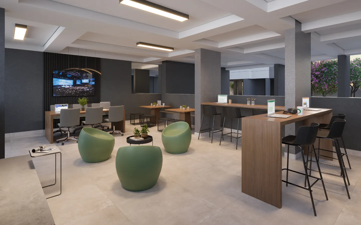 Apartamento à venda com 37m², 2 quartos sem vaga - 1