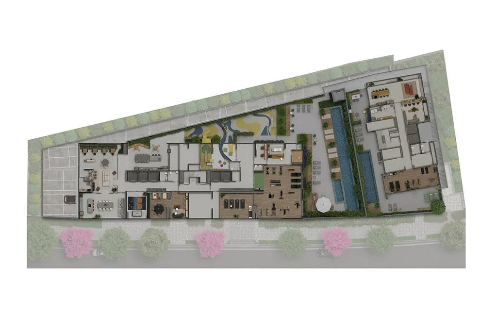 Apartamento à venda com 31m², 1 quarto sem vaga - 22