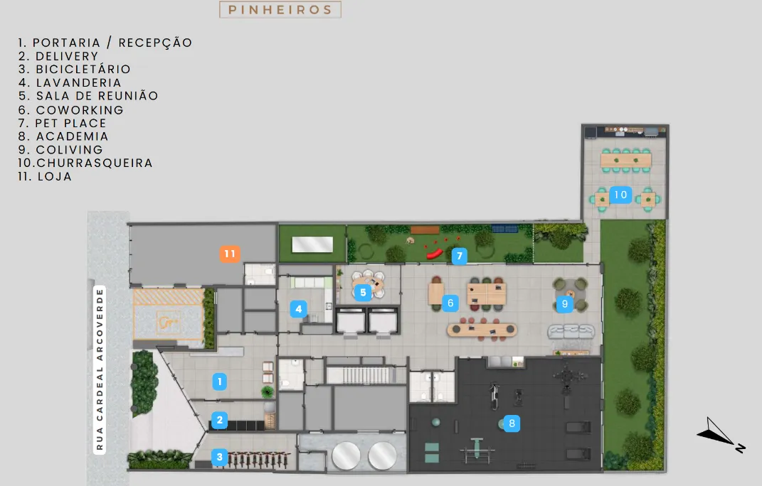 Studio à venda com 22m², 0 quartos sem vaga - 10