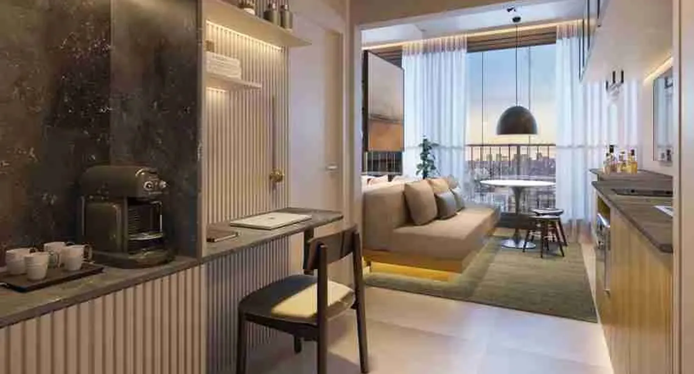 Apartamento à venda com 27m², 1 quarto sem vaga - 3