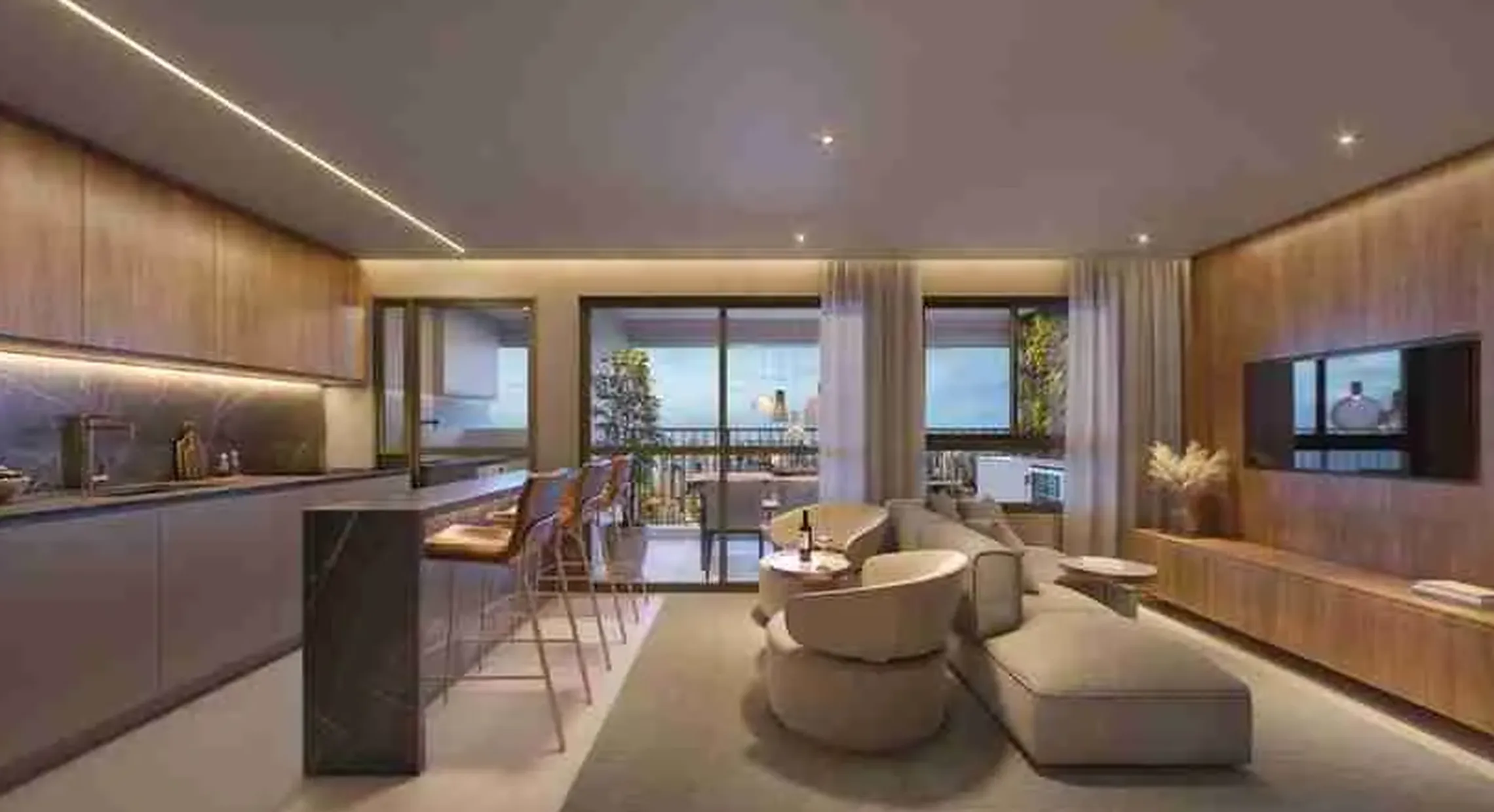 Apartamento à venda com 27m², 1 quarto sem vaga - 1