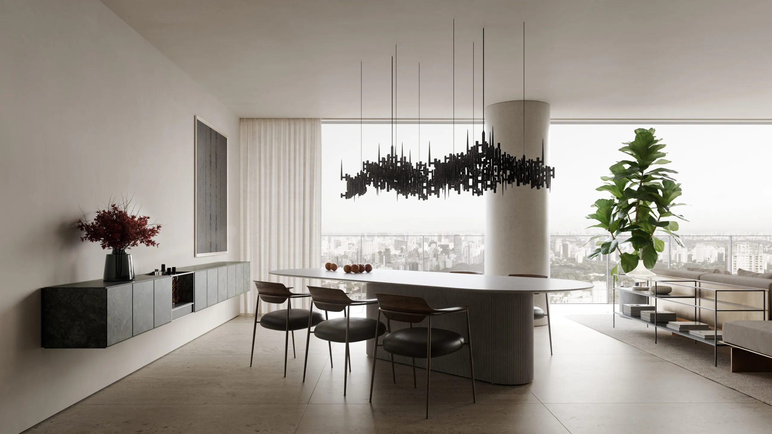 Apartamento à venda com 314m², 4 quartos com vaga - 0