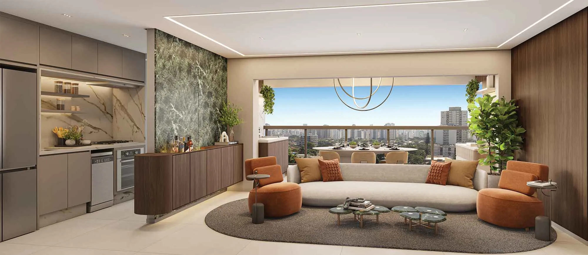 Apartamento à venda com 76m², 3 quartos com vaga - 2