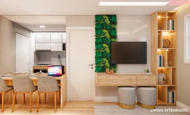 Apartamento à venda com 24m², 1 quarto sem vaga - 7