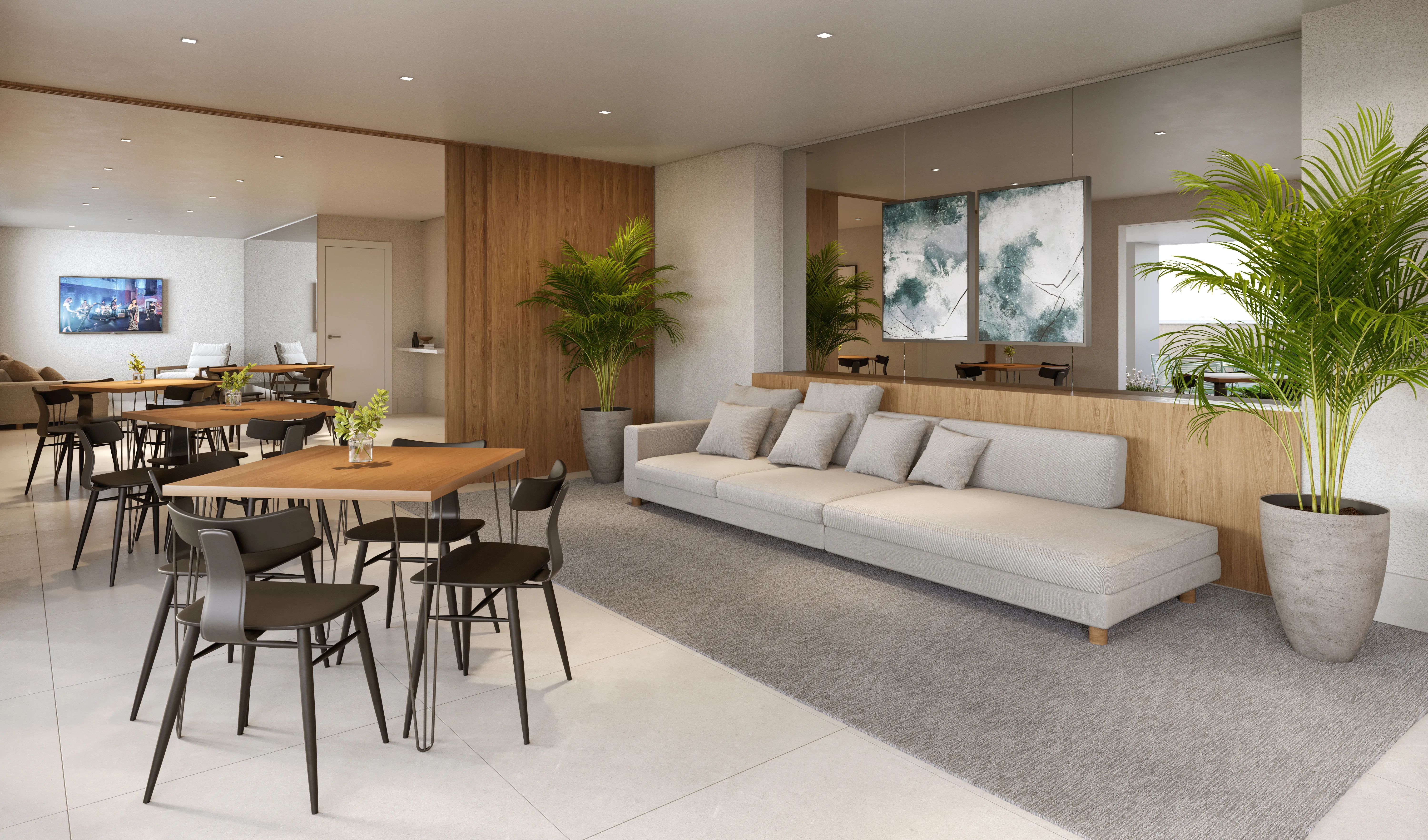 Apartamento à venda com 44m², 1 quarto sem vaga - 7