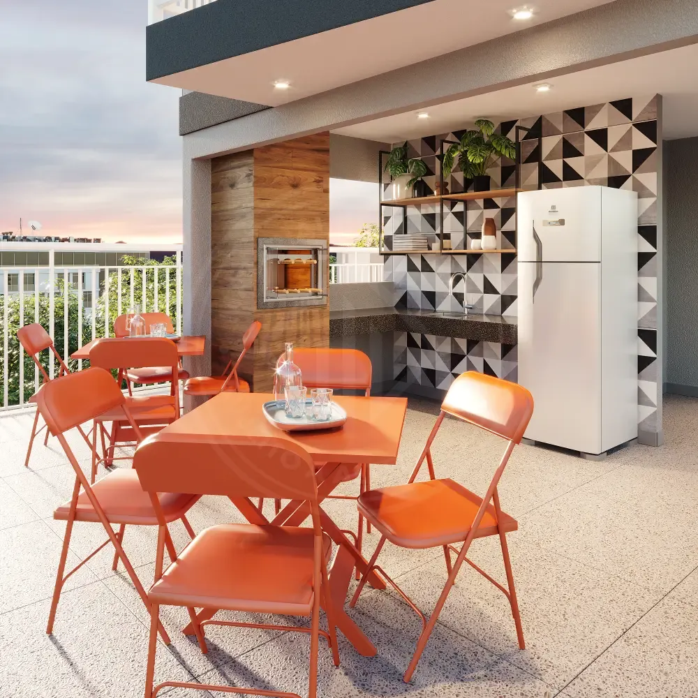 Apartamento à venda com 37m², 2 quartos sem vaga - 0