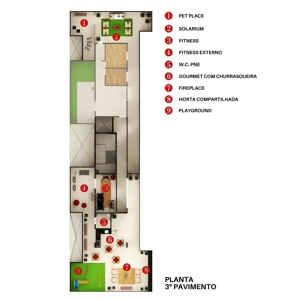 Apartamento à venda com 37m², 2 quartos sem vaga - 12