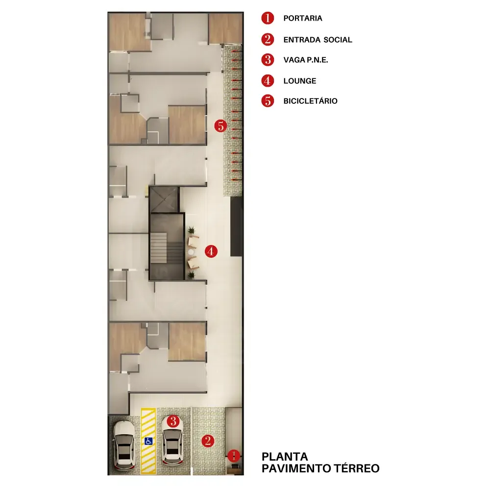 Apartamento à venda com 37m², 2 quartos sem vaga - 13