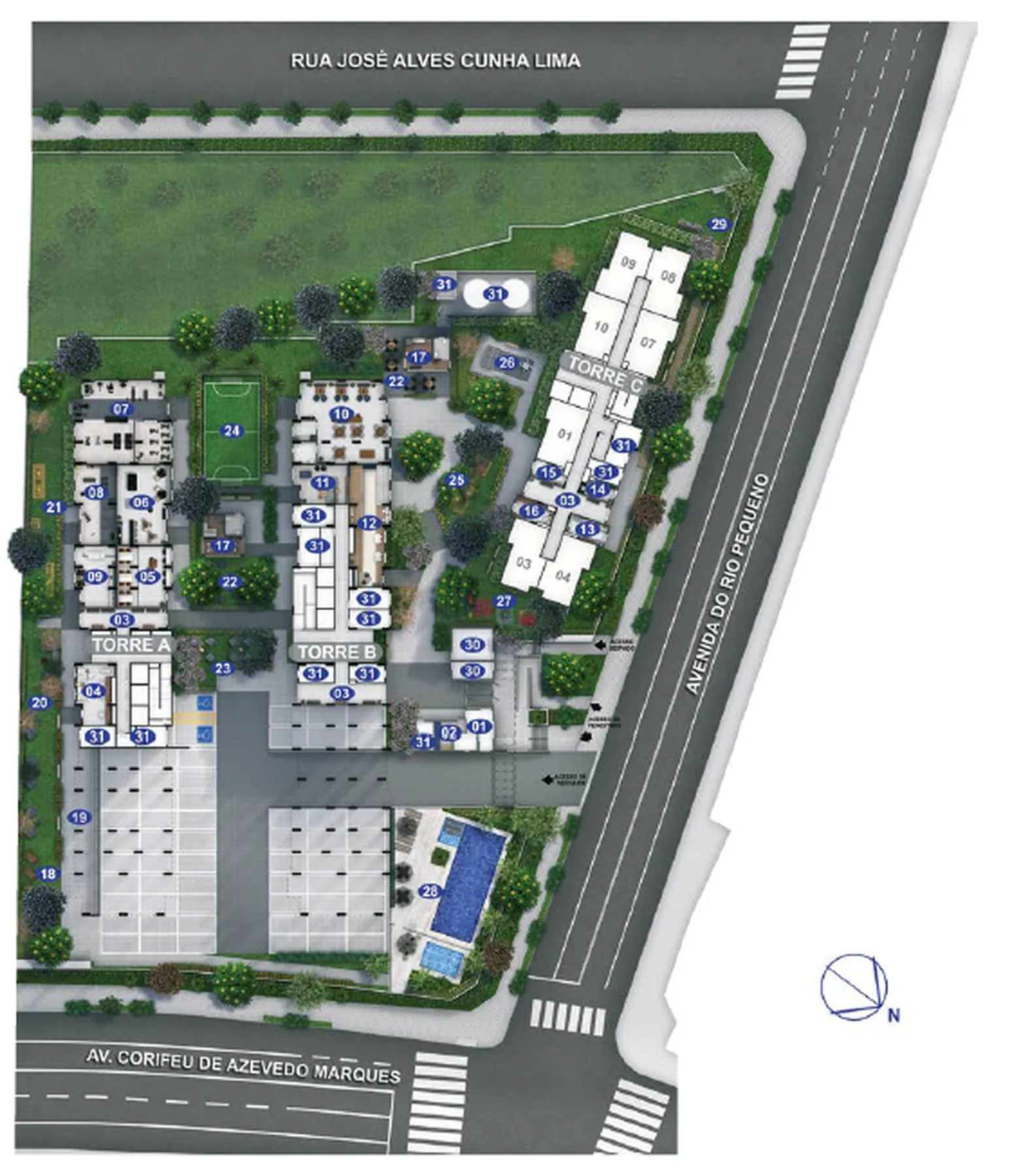 Apartamento à venda com 38m², 2 quartos sem vaga - 11