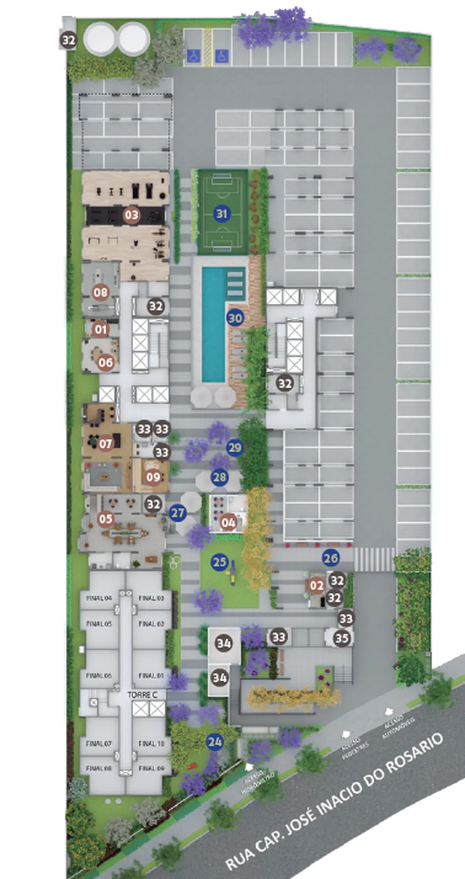 Apartamento à venda com 38m², 2 quartos sem vaga - 9