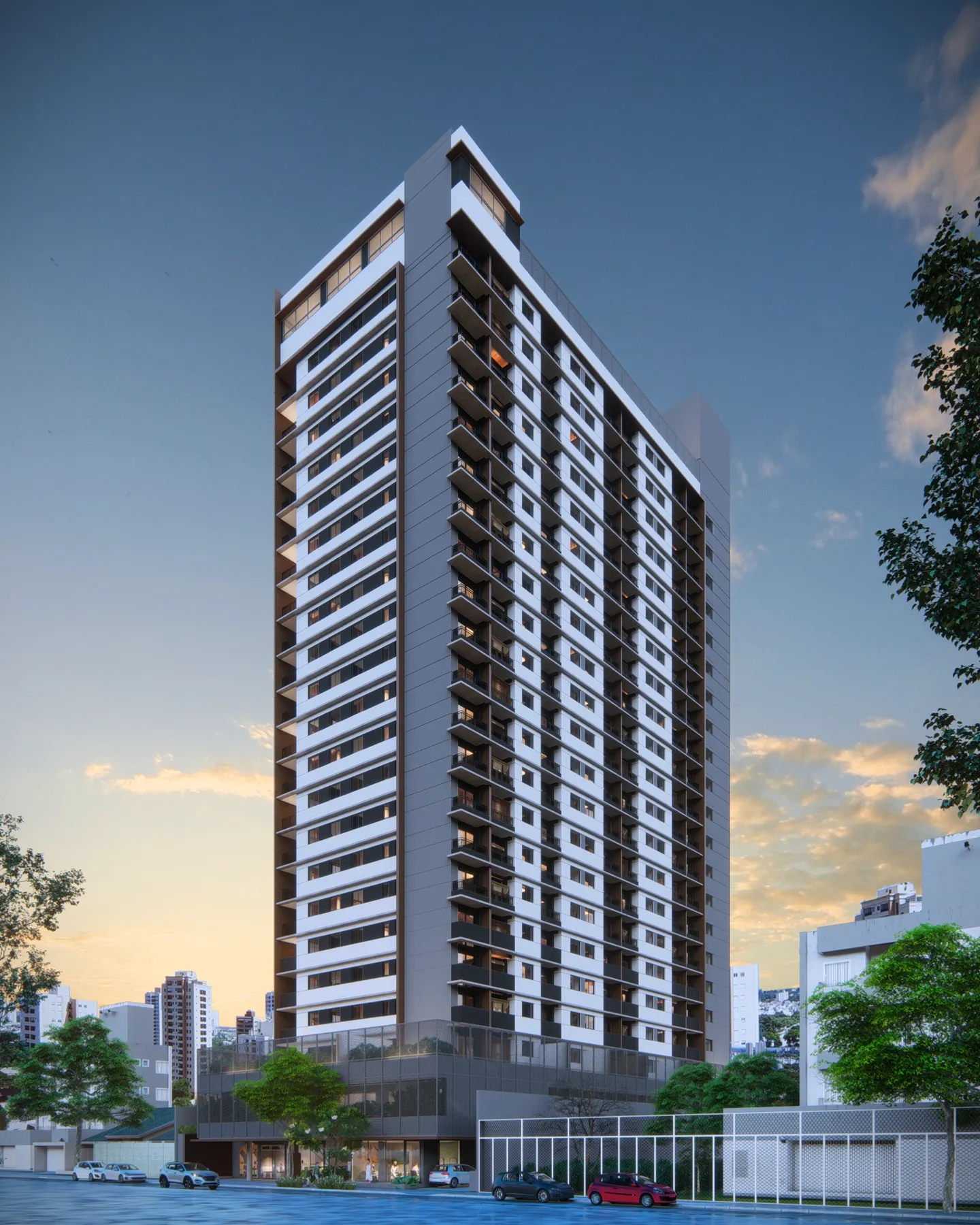 Apartamento à venda com 24m², 1 quarto sem vaga - 17