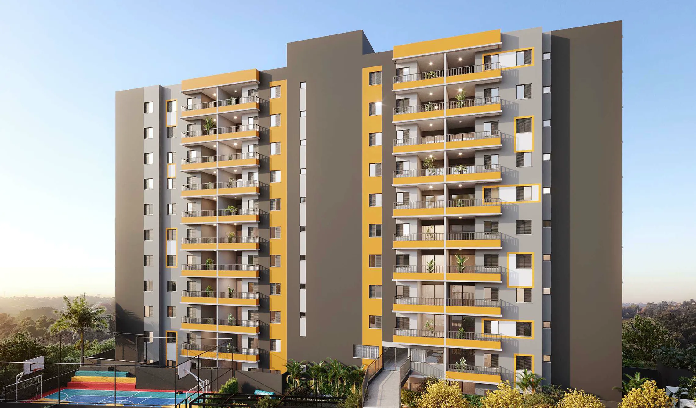 Apartamento à venda com 42m², 2 quartos com vaga - 25