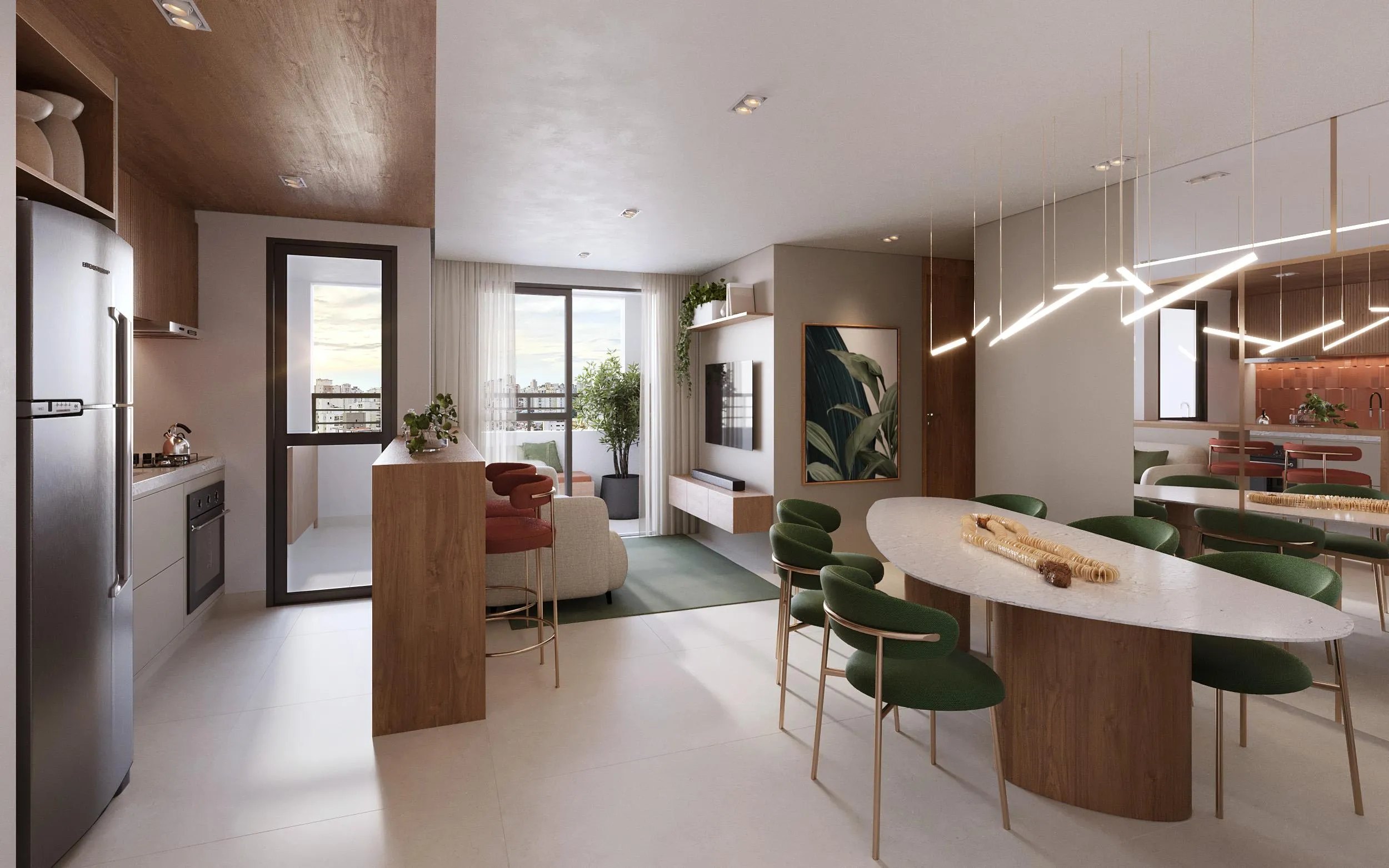 Apartamento à venda com 50m², 2 quartos com vaga - 0