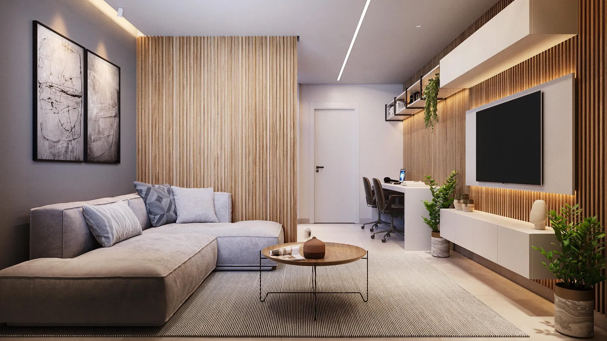 Apartamento à venda com 50m², 2 quartos com vaga - 1