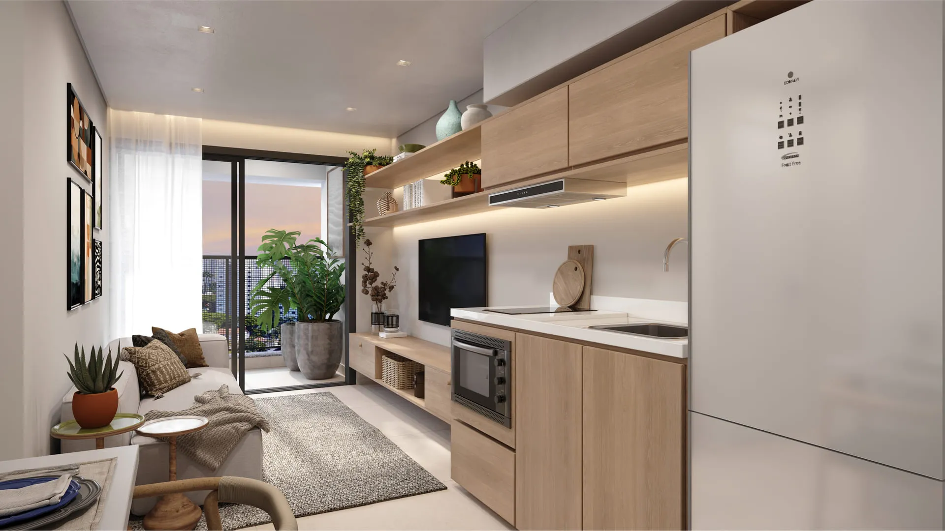 Studio à venda com 26m², 0 quartos sem vaga - 1